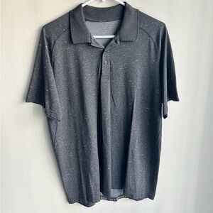 Lululemon Gray Polo Shirt